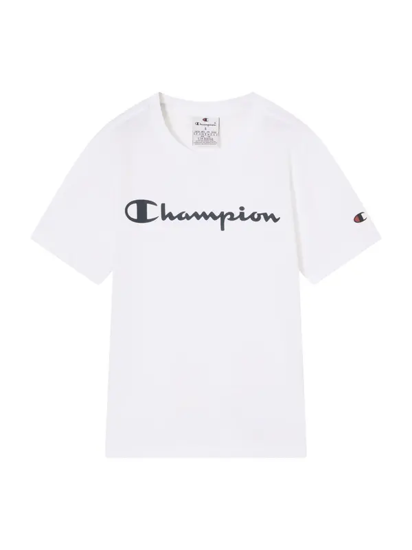 Champion Champion Majica  nočno modra / bela