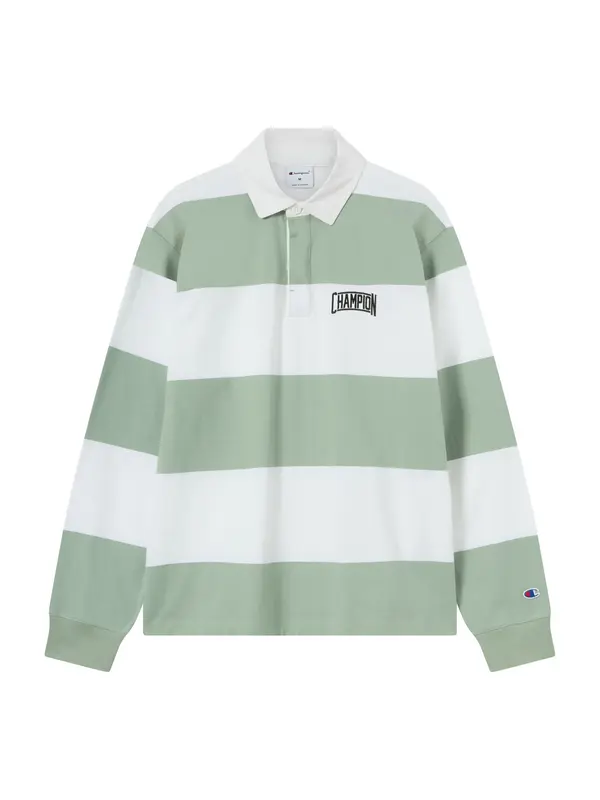 Champion Champion Majica  pastelno zelena / temno zelena / bela