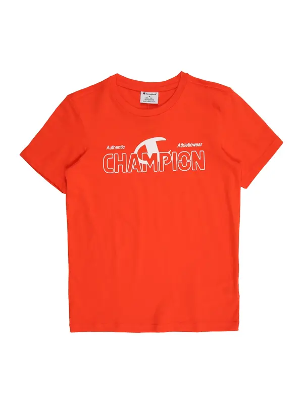 Champion Champion Majica  rdeča / bela