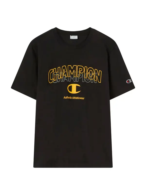 Champion Champion Majica  rumena / siva / črna