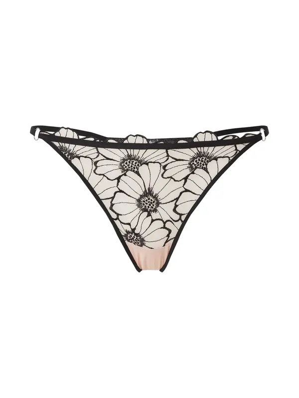 Chantelle Chantelle Tangice 'LUSH'  pastelno roza / črna
