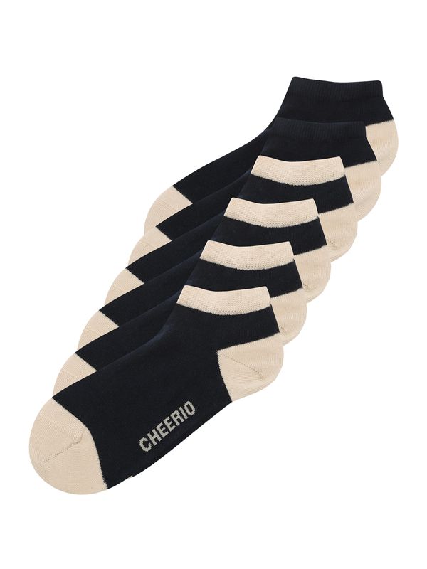 CHEERIO* CHEERIO* Nogavice 'Easygoer'  mornarska / temno siva