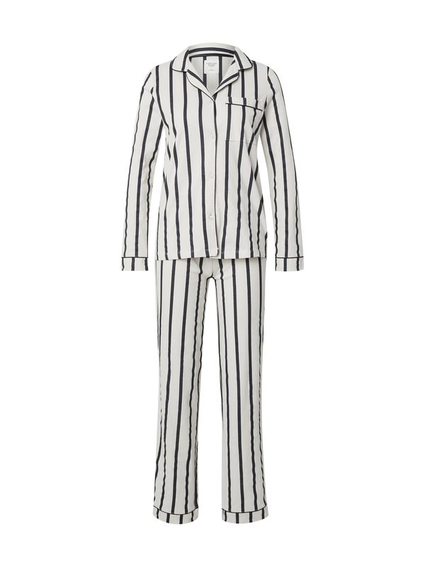 Chelsea Peers Chelsea Peers Pižama  mornarska / bela