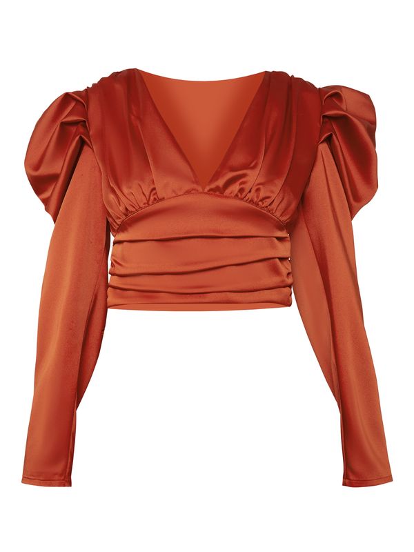 Chi Chi London Chi Chi London Bluza  temno oranžna