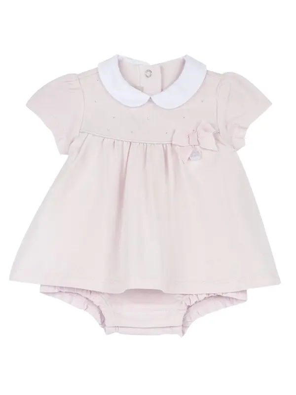 Chicco Chicco Kombinezon  pastelno roza / bela