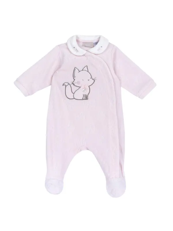 Chicco Chicco Kombinezon  temno siva / roza / bela