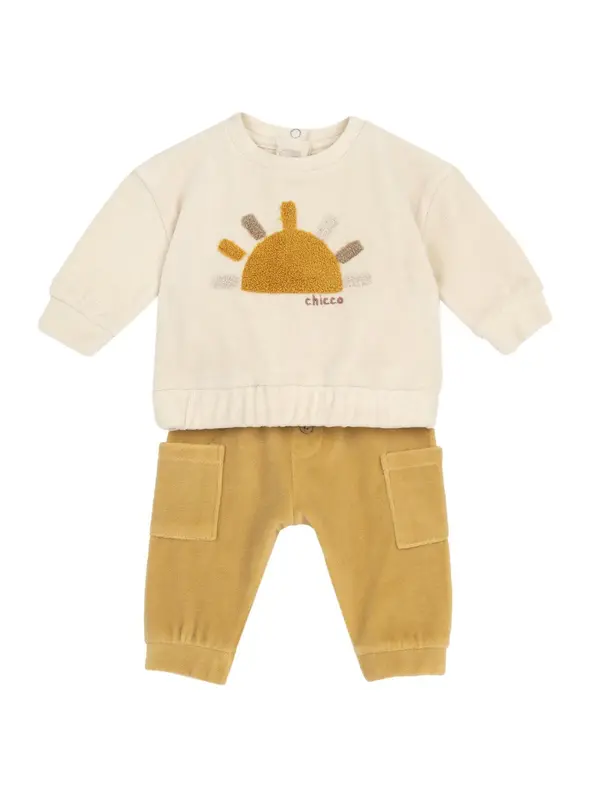 Chicco Chicco Komplet  bež / med / siva
