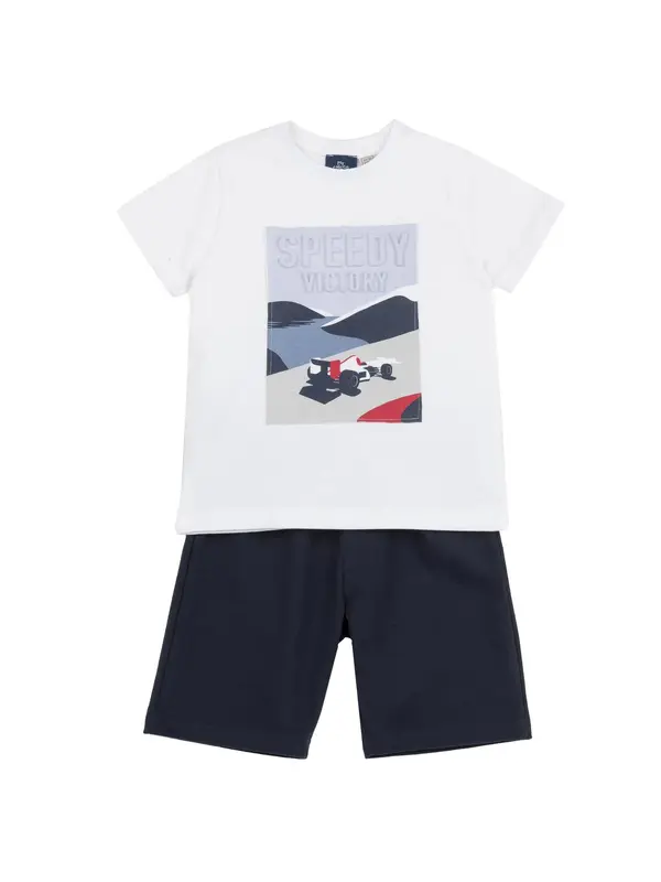 Chicco Chicco Komplet  bež / modra / črna / bela