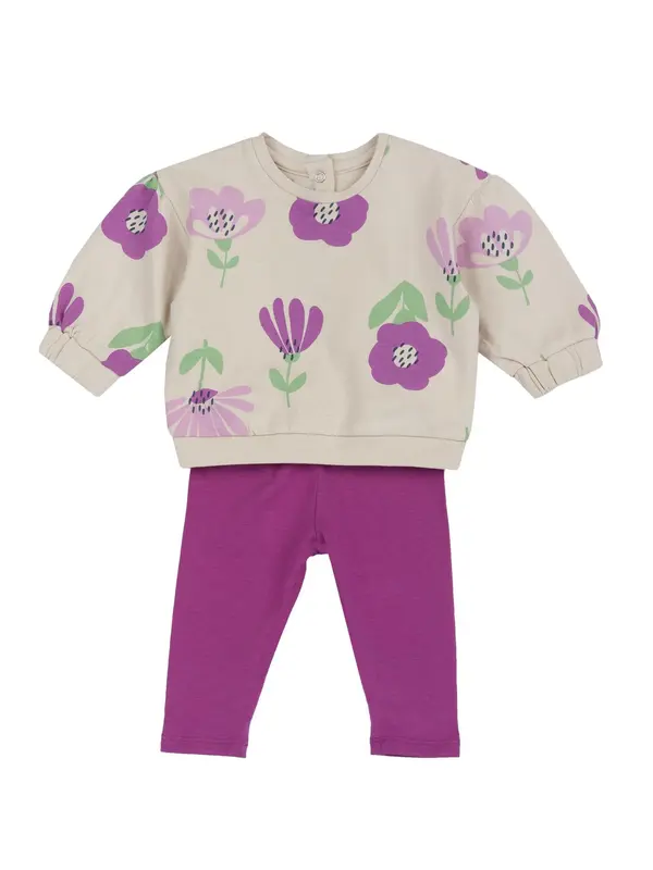 Chicco Chicco Komplet  bež / zelena / fuksija / svetlo roza