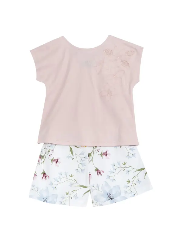 Chicco Chicco Komplet  pastelno modra / puder / bela