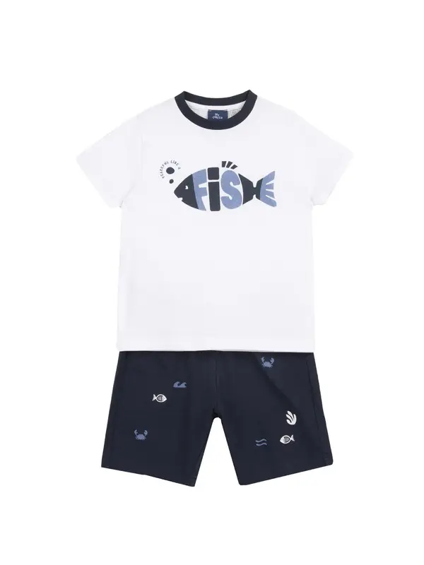 Chicco Chicco Komplet  ultra mornarsko modra / bela