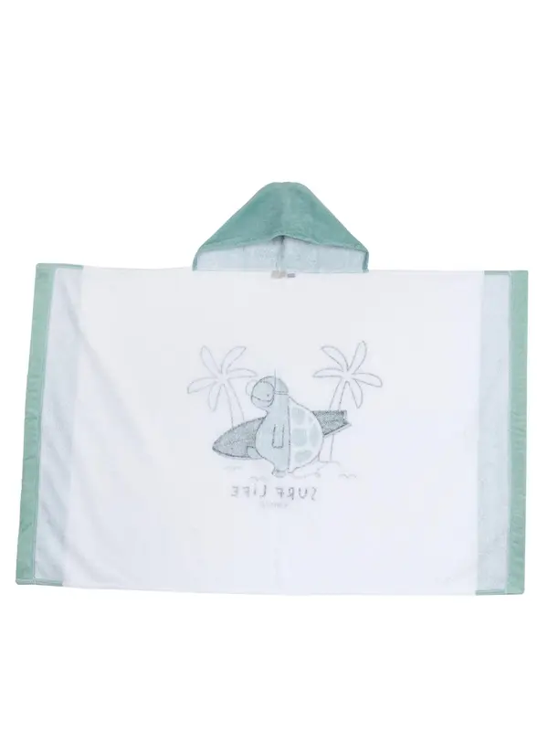 Chicco Chicco Kopalni plašč  meta / temno zelena / črna / bela