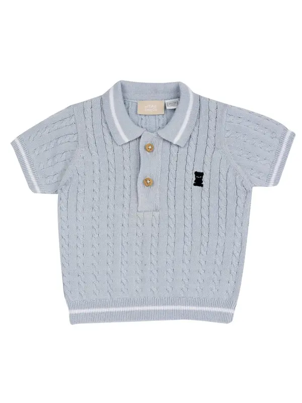 Chicco Chicco Majica  modra / črna / bela
