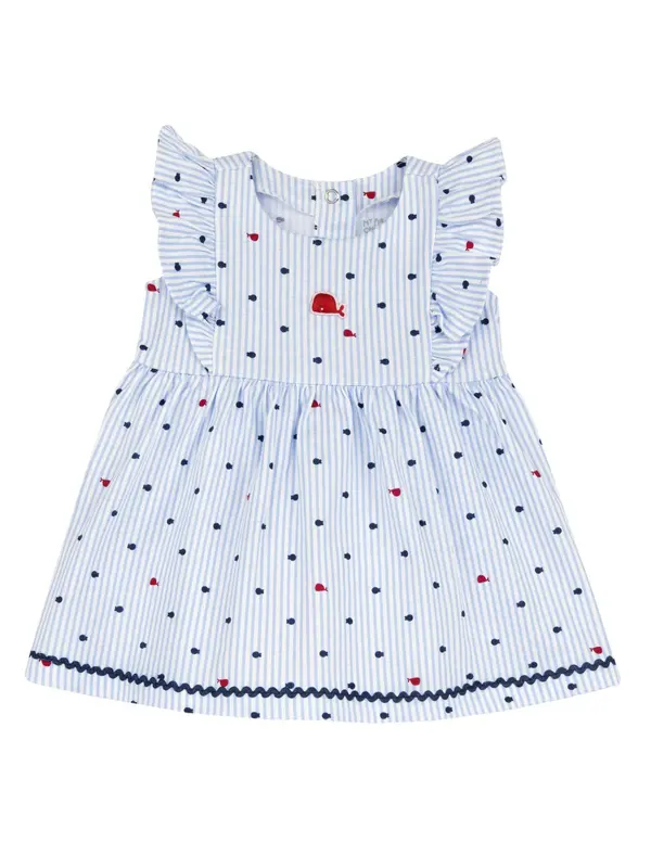 Chicco Chicco Obleka  temno modra / rdeča / bela