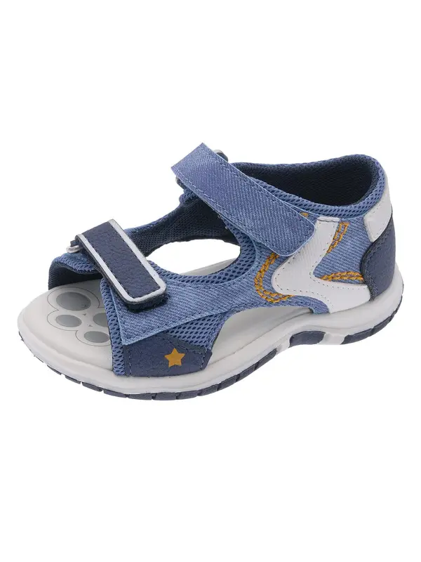 Chicco Chicco Odprti čevlji 'Facci'  moder denim / kari / siva