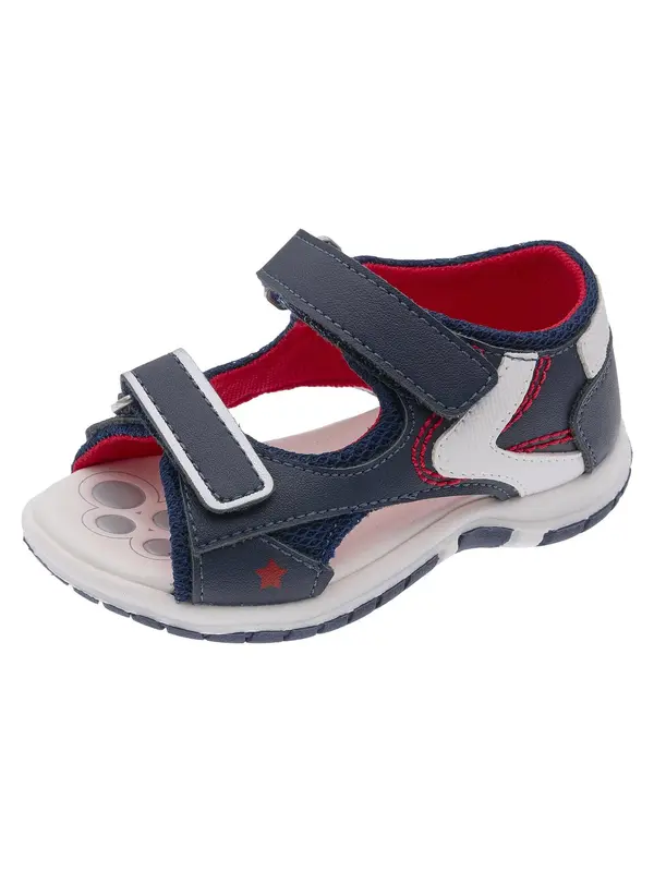 Chicco Chicco Odprti čevlji 'Facci'  temno modra / rdeča / bela