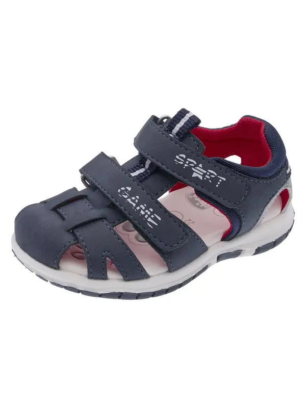 Chicco Chicco Odprti čevlji 'Fanfy'  temno modra / bela