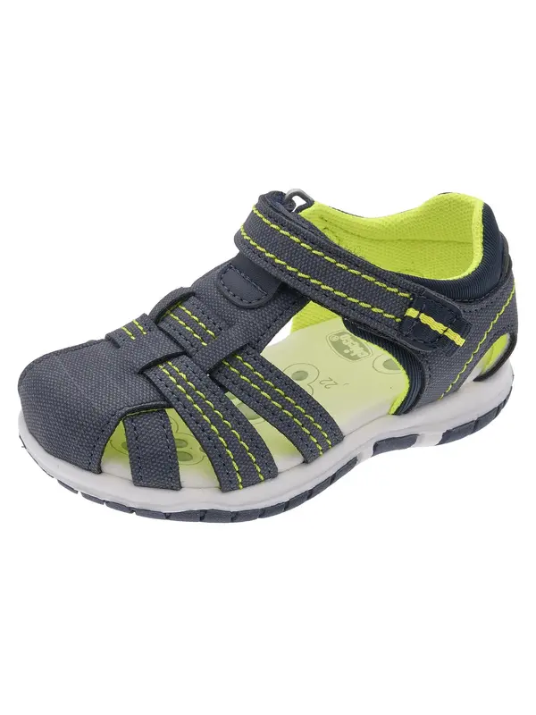 Chicco Chicco Odprti čevlji 'Fantastic'  temno modra / neonsko zelena