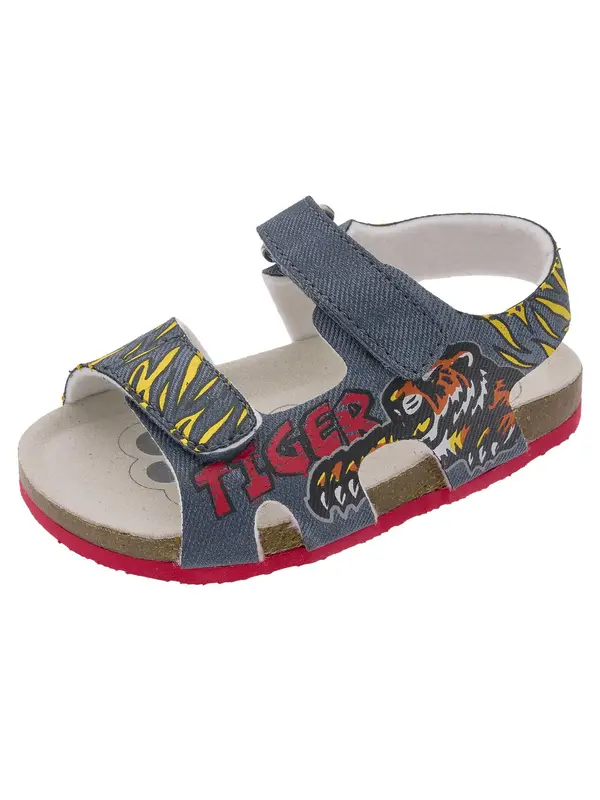 Chicco Chicco Odprti čevlji 'Fayer'  temno modra / rumena / oranžna / rdeča
