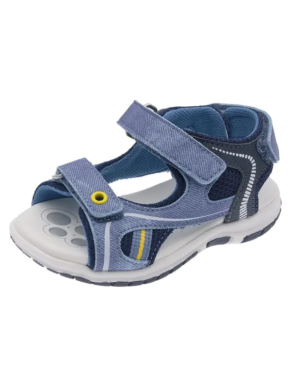 Chicco Chicco Odprti čevlji 'Fiesole'  marine / golobje modra / temno rumena / siva
