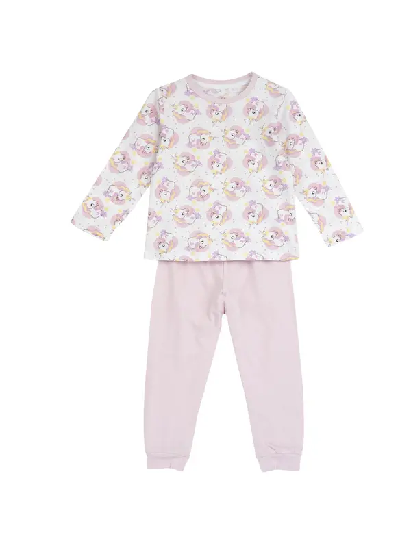 Chicco Chicco Pižama  rumena / majnica / črna / bela