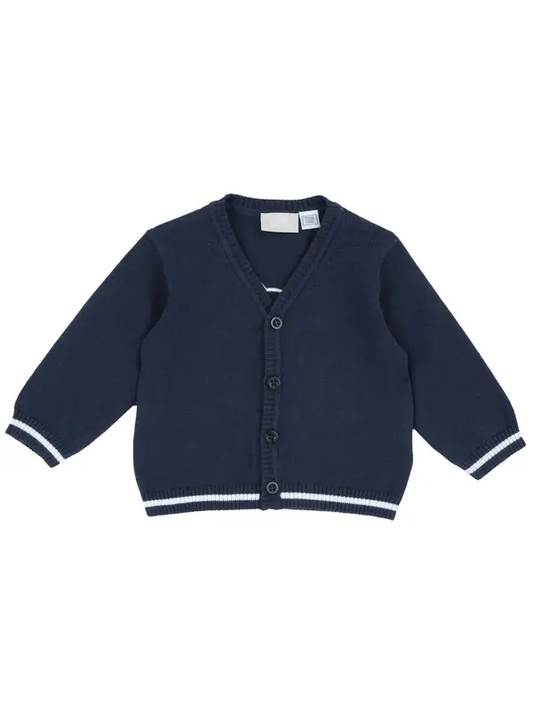 Chicco Chicco Pletena jopa  mornarska / bela