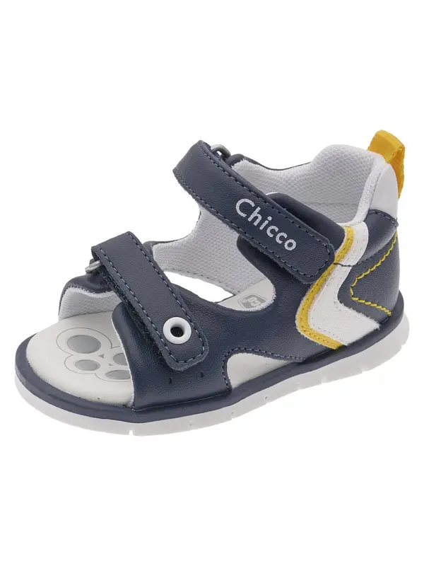 Chicco Chicco Sandali 'Flod'  marine / gorčica / off-bela