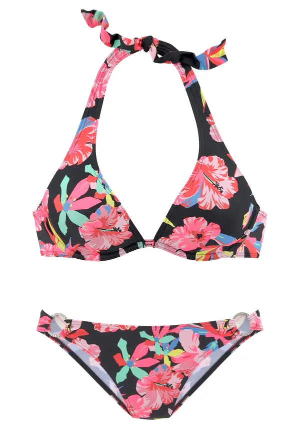 CHIEMSEE CHIEMSEE Bikini  meta / staro roza / rdeča / črna