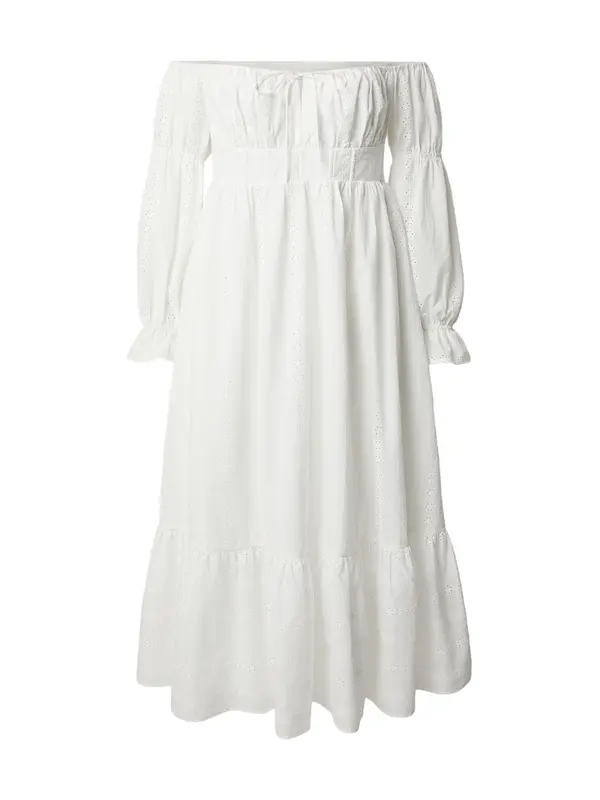 CITA MAASS CITA MAASS Poletna obleka 'Broderie Anglaise '  bela