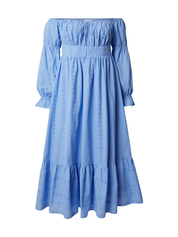 CITA MAASS CITA MAASS Poletna obleka 'Broderie Anglaise'  svetlo modra