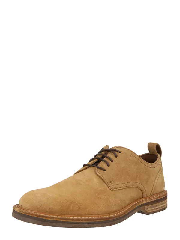 CLARKS CLARKS Čevlji na vezalke 'Aldwin'  svetlo rjava