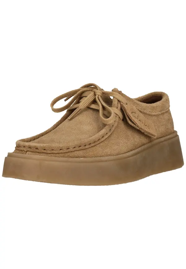 CLARKS CLARKS Čevlji na vezalke 'Torview'  umbra