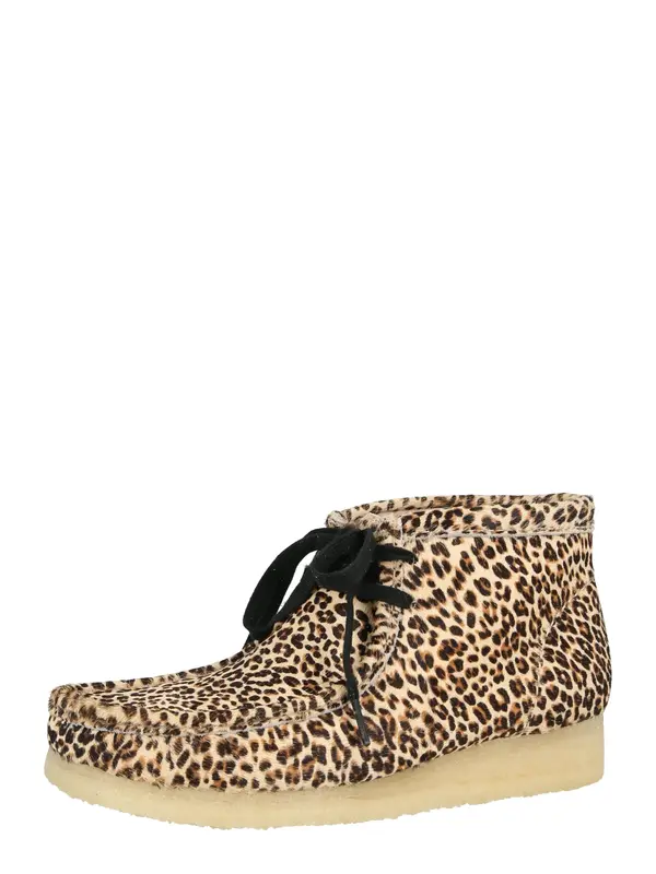 Clarks Originals Clarks Originals Chukka gležnarji 'Wallabee'  kremna / pueblo / črna