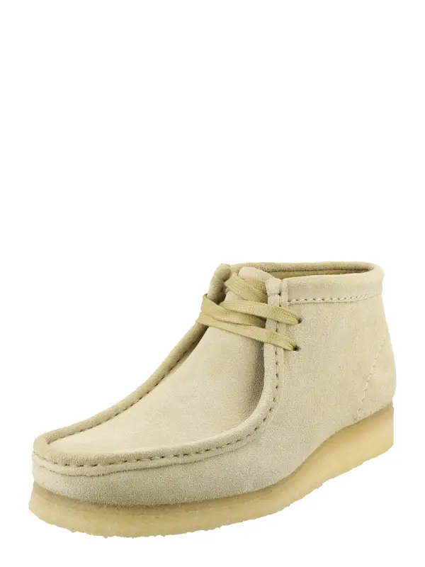 Clarks Originals Clarks Originals Gležnarji z vezalkami 'Wallabee'  svetlo rjava