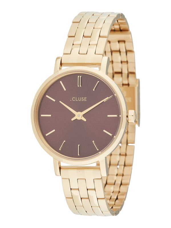 CLUSE CLUSE Analogna ura 'Boho Chic Petite'  zlata / bordo