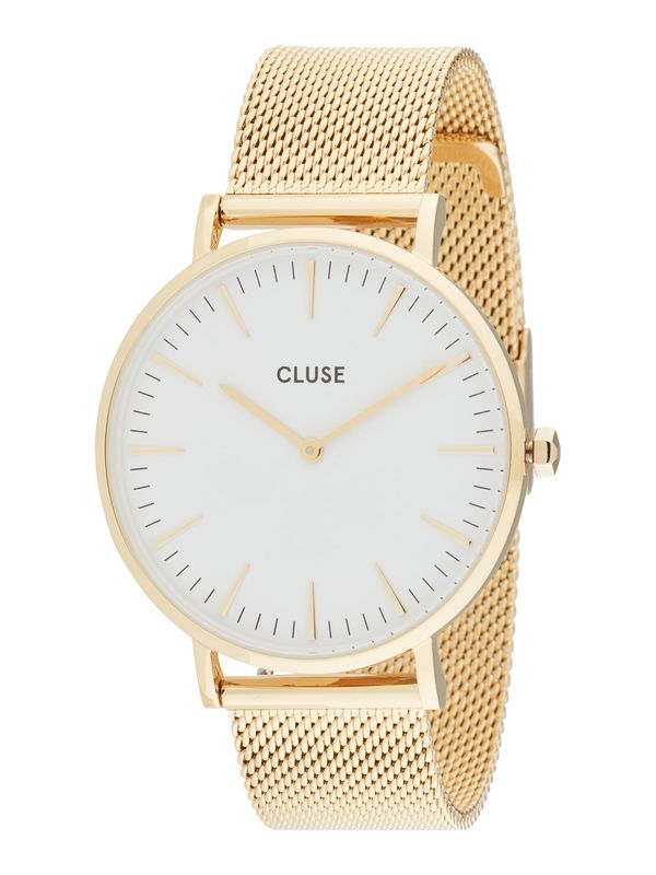 CLUSE CLUSE Analogna ura 'Boho'  zlata / bela