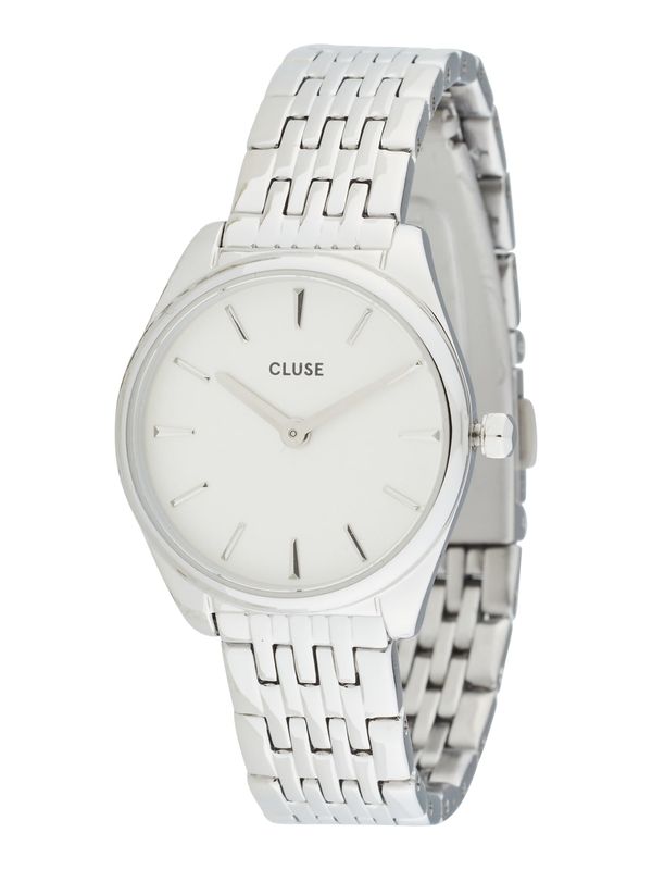 CLUSE CLUSE Analogna ura 'Féroce Mini'  srebrna