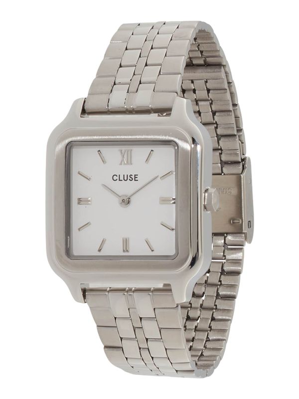 CLUSE CLUSE Analogna ura 'Gracieuse'  srebrna / bela