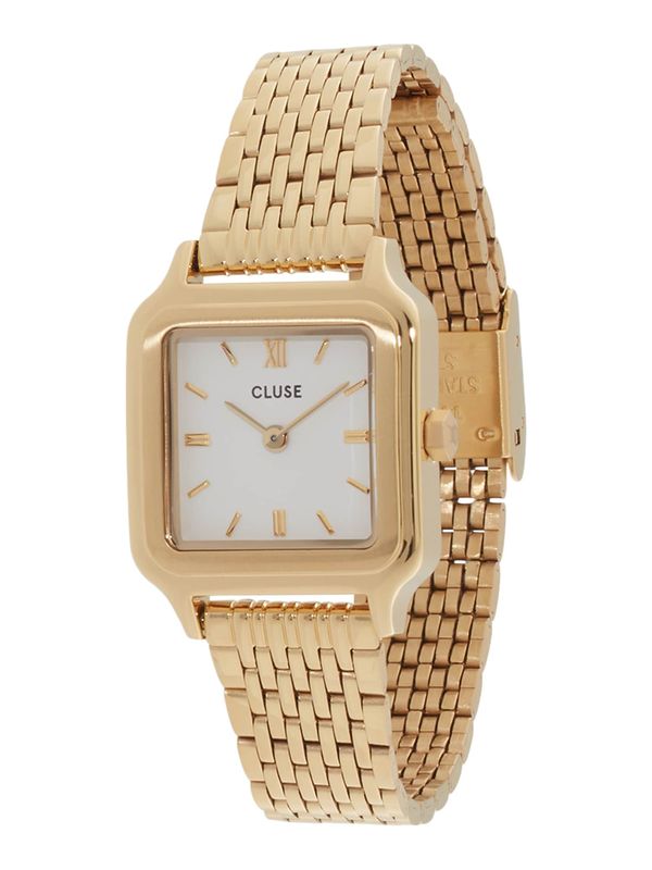 CLUSE CLUSE Analogna ura 'Gracieuse'  zlata / črna / bela