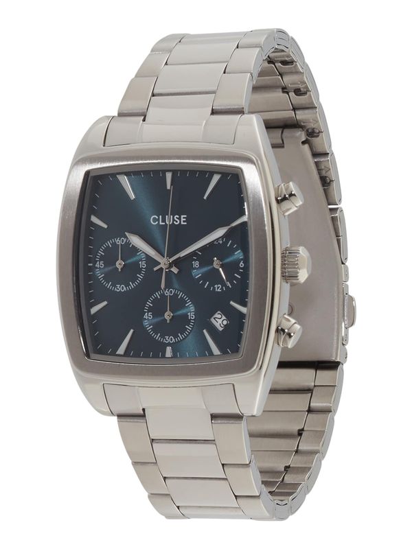 CLUSE CLUSE Analogna ura 'Quartaut'  srebrna