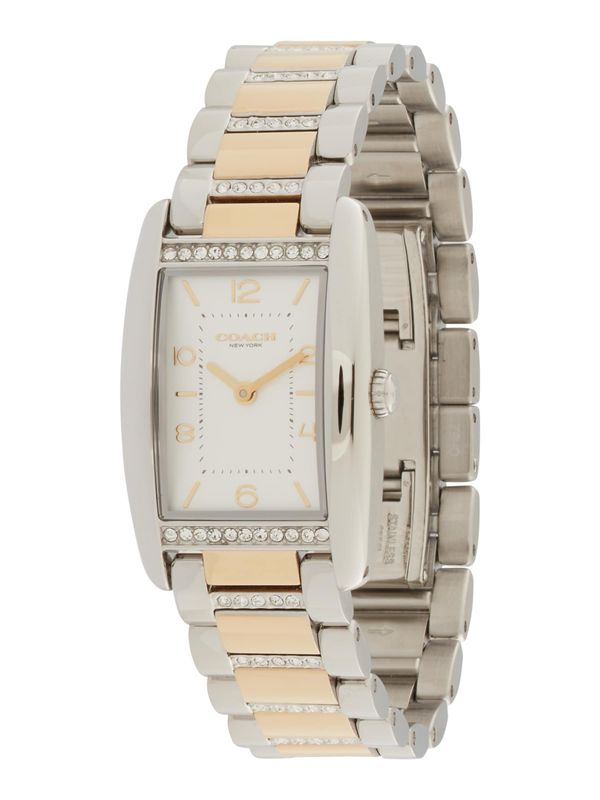 COACH COACH Analogna ura 'Reese'  zlata / srebrna / transparentna