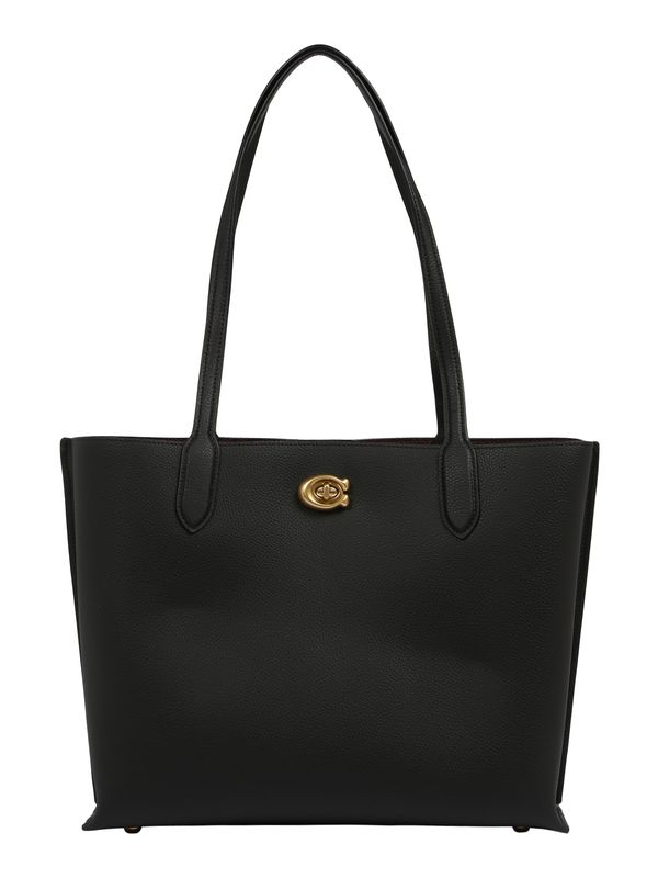 COACH COACH Nakupovalna torba 'Willow'  črna