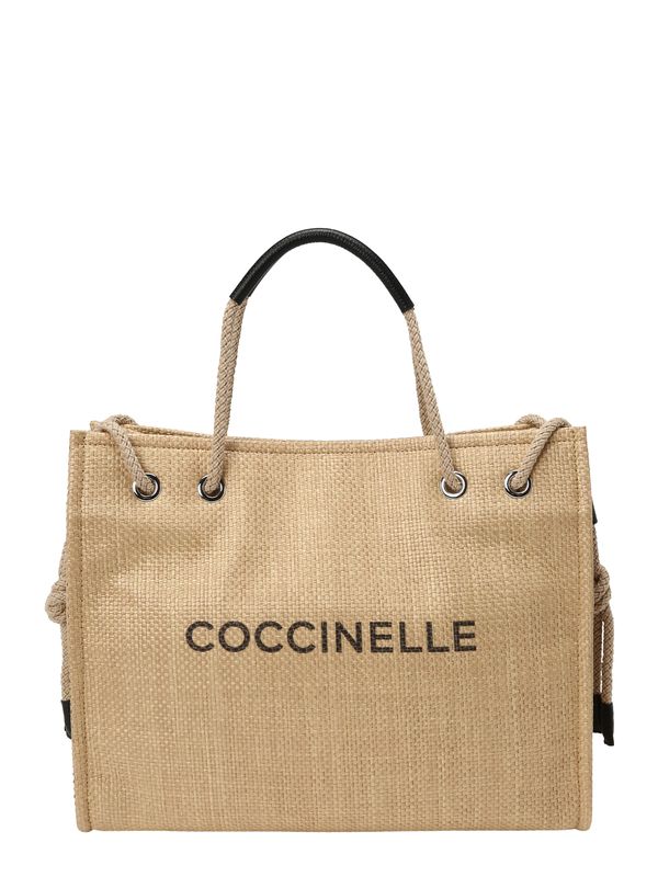 Coccinelle Coccinelle Nakupovalna torba  pesek / črna