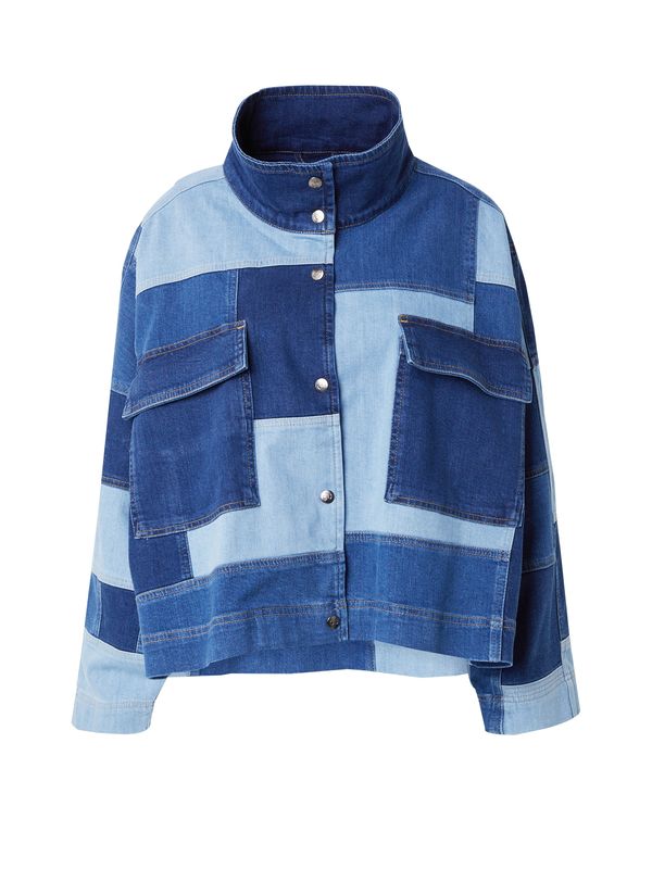 co'couture co'couture Prehodna jakna  moder denim / svetlo modra