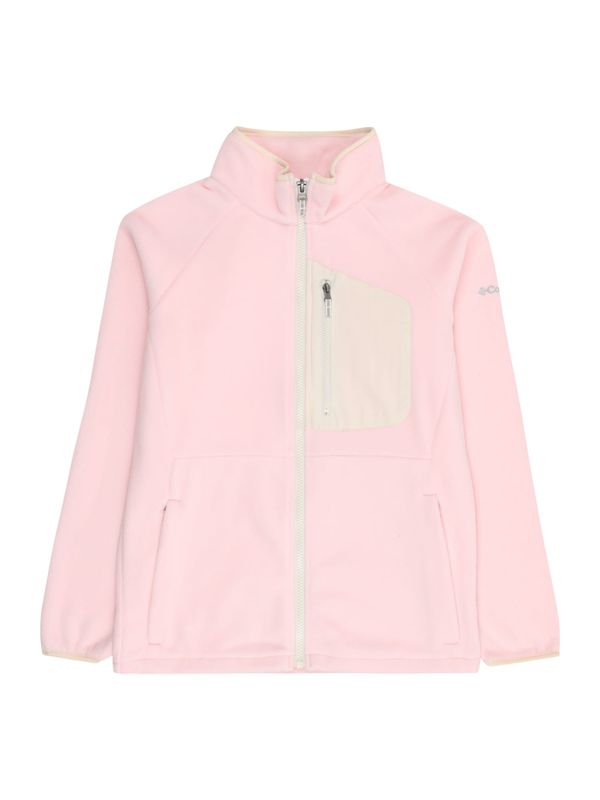 COLUMBIA COLUMBIA Funkcionalna jopa iz flisa 'Fast Trek IV'  ecru / bazaltno siva / roza