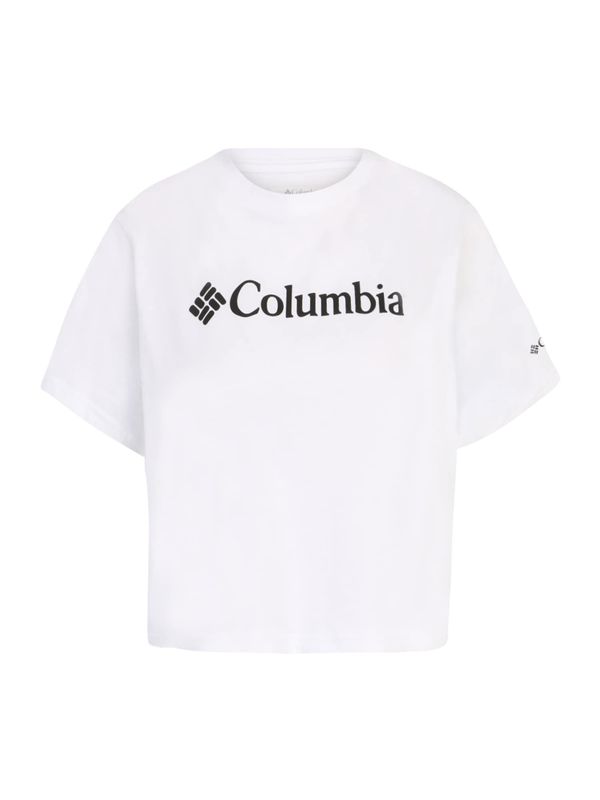 COLUMBIA COLUMBIA Funkcionalna majica  črna / bela