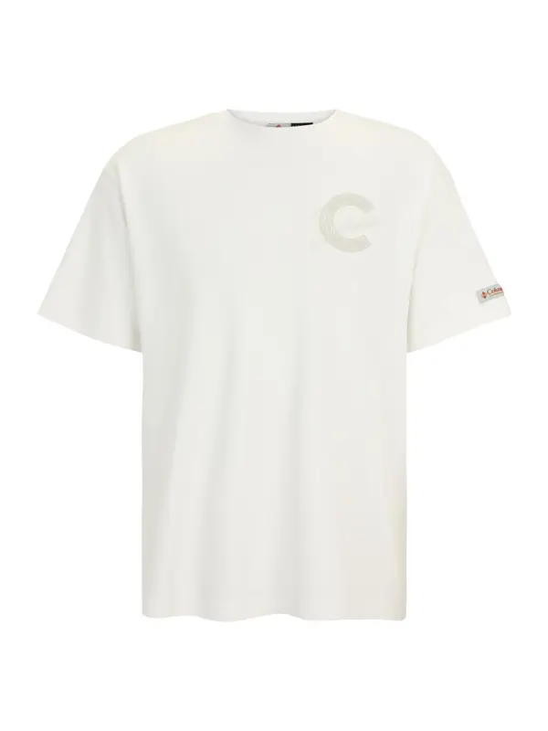 COLUMBIA COLUMBIA Funkcionalna majica 'CSC Heritage'  greige / off-bela