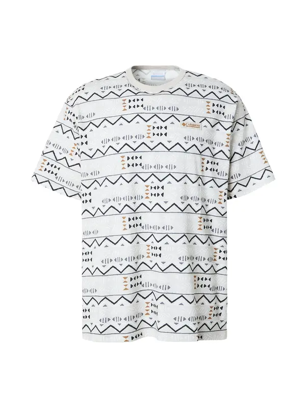 COLUMBIA COLUMBIA Funkcionalna majica 'CSC'  rjava / antracit / svetlo siva / temno siva