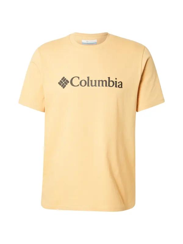COLUMBIA COLUMBIA Funkcionalna majica 'CSC'  rumena / črna