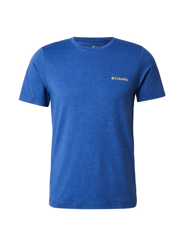COLUMBIA COLUMBIA Funkcionalna majica 'Kwick Hike'  progasto modra / rumena
